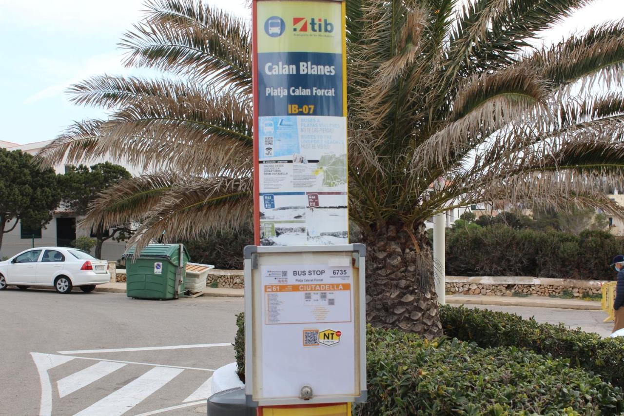 Apartamento Ideal En Cala'N Blanes, Ciudadela Cala en Forcat Exteriör bild